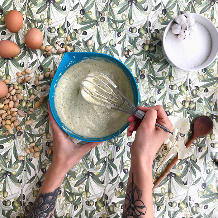 Фисташковый чизкейк