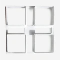 Вырубка пластиковая "Адвент календарь" 4х4 см 1367