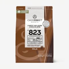 Шоколад молочный CALLEBAUT 33,6% 1 кг 823NV-595