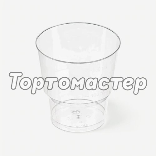 Креманка пластиковая Круг D75 H80 мм 3490785, Crystal C 200, 1002 