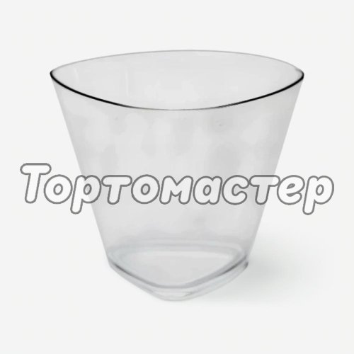 Креманка пластиковая Треугольник 175 мл 1003
