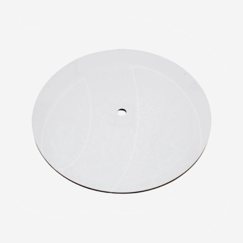 Подложка под торт с отверстием двухсторонняя ЛХДФ Белая 42 см 