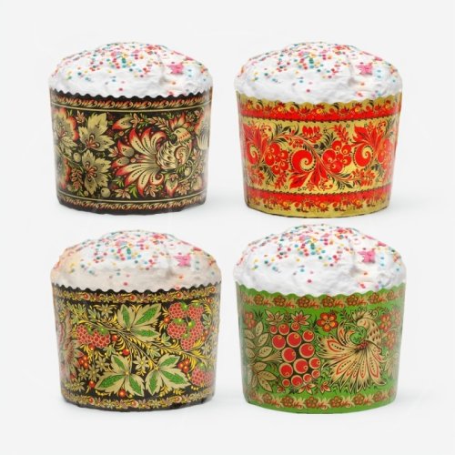 Форма для кулича "Хохлома" D110 H85 1 шт 