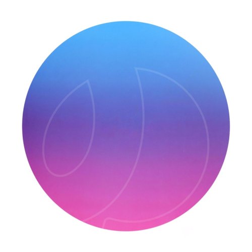 Подложка под торт "Градиент" 2,5 мм 26 см 1 шт 9423135