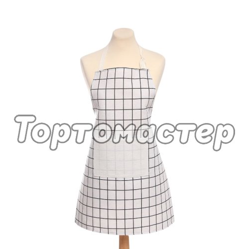 Фартук хлопковый Серый 9446174