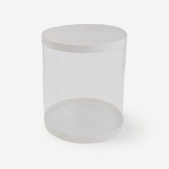 Коробка для торта тубус белая 30х34 см 