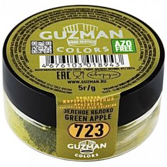 Краситель пищевой сухой жирорастворимый GUZMAN "Зелёное яблоко 723" 5 г 723, 419 ₽ Краситель пищевой сухой жирорастворимый GUZMAN "Зелёное яблоко 723" 5 г 723