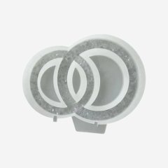 Форма силиконовая "Свадебные кольца" 