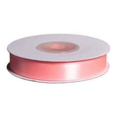 Лента для декора и упаковки Атласная Коралловая 