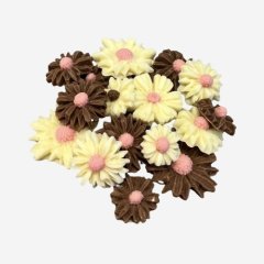 Фигурка из шоколада "Ромашки" Микс 