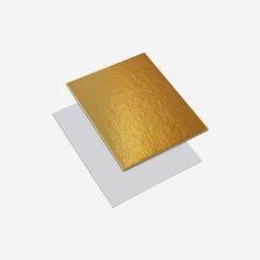 Подложка под десерт Золото/Белая 1,5 мм 6,3х7,8 мм 