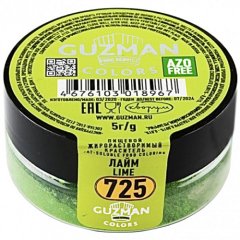 Краситель пищевой сухой жирорастворимый GUZMAN "Лайм 725" 5 г 725, 419 ₽ Краситель пищевой сухой жирорастворимый GUZMAN "Лайм 725" 5 г 725