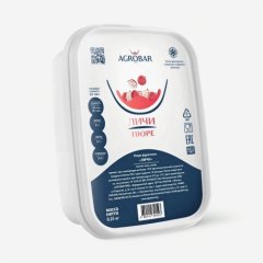 Пюре замороженное AGROBAR Личи 250 г 
