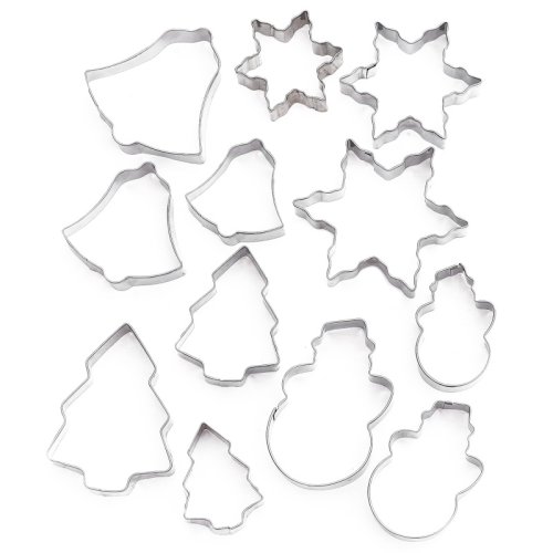 Набор металлических вырубок "Рождество" 12 шт 3602717