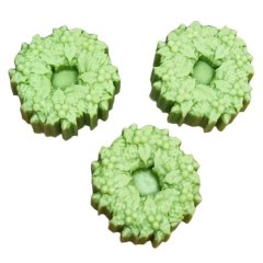 Молд силиконовый "Еловые венки" 3 шт 1770