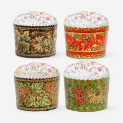 Форма для кулича "Хохлома" D110 H85 1 шт 